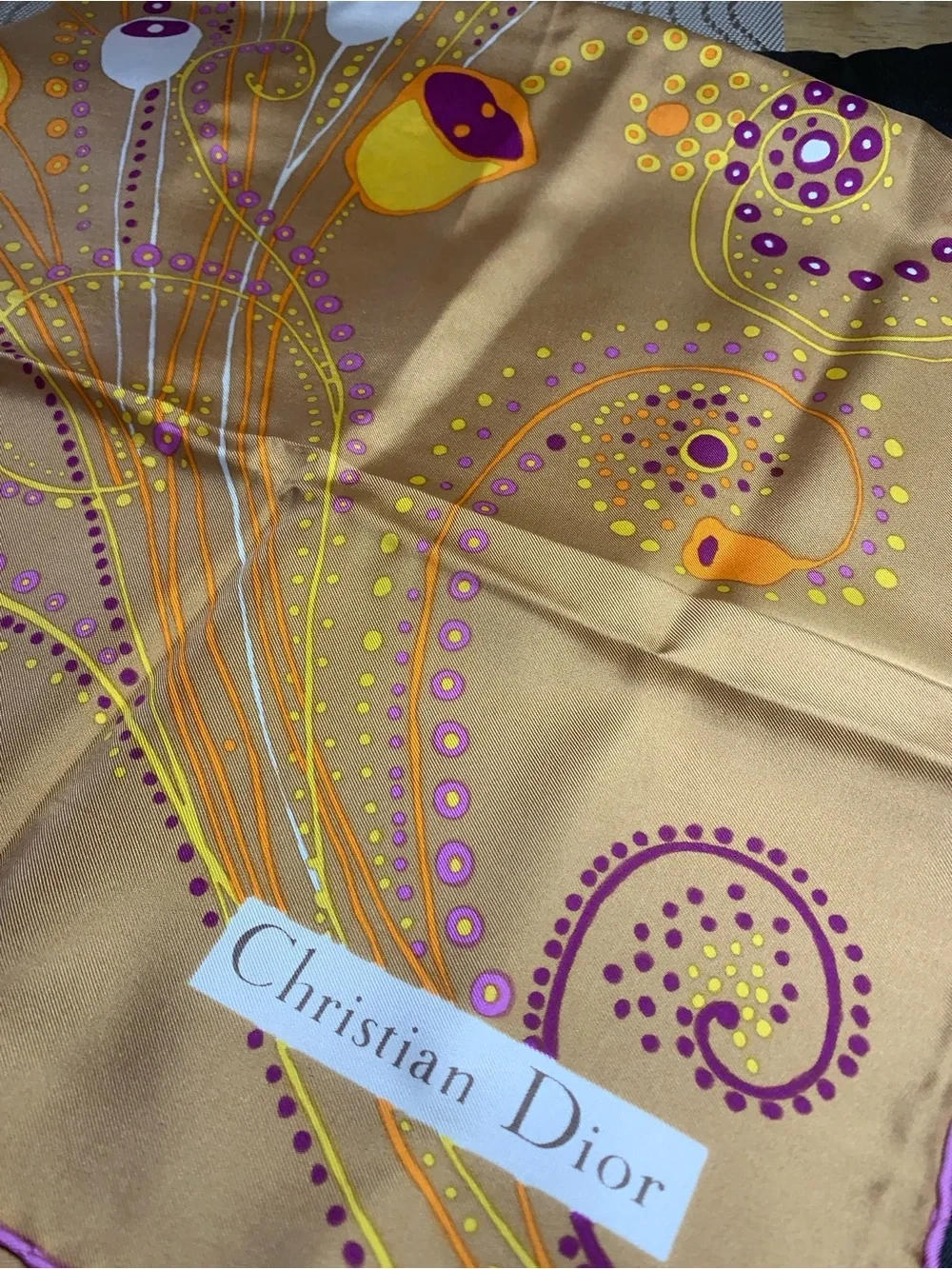 Christian Dior Silk Scarf